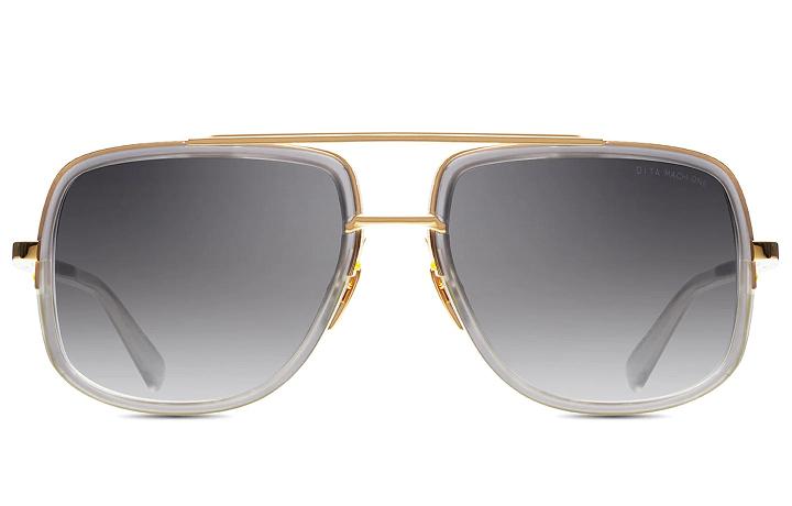 Dita Men's Mach One Sunglasses Grey Gold THN475893 USA